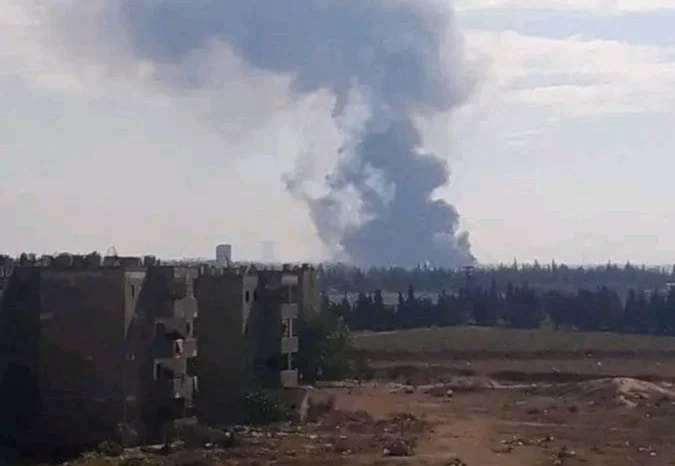 Israeli aggression on Shinshar and al-Majd areas, south of Homs