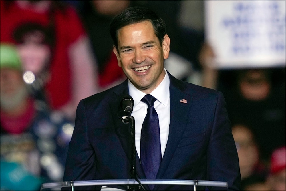 FILE - Sen. Marco Rubio, R-Fla., speaks before Republican presidential nominee former President Donald Trump speaks at a campaign rally in Allentown, Pa., Oct. 29, 2024. (AP)