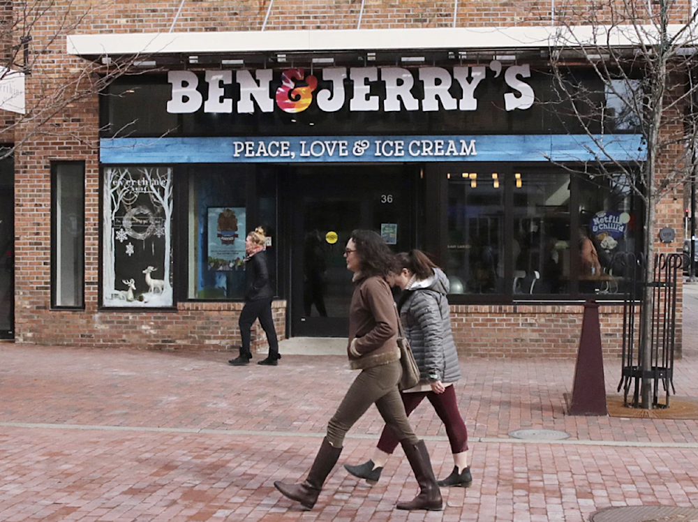 Ben & Jerry's sues parent company for silencing it over Gaza stance