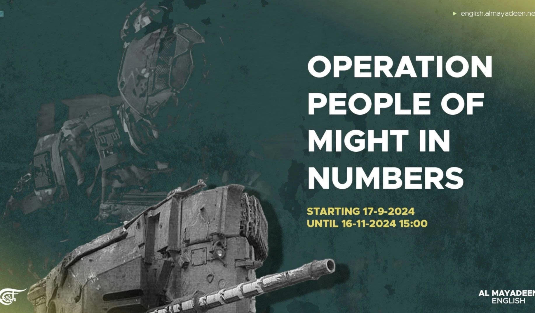 Operation People of Might in numbers Operation People of Might in numbers