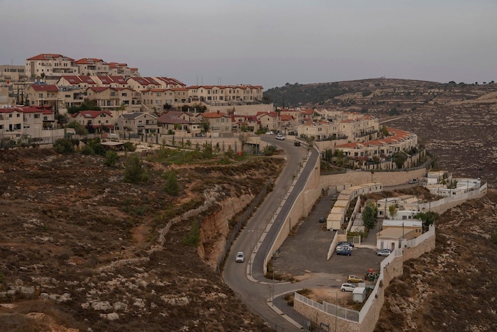 A general view of the West Bank Israeli settlement of Efrat, occupied Palestine Tuesday, November 12, 2024. (AP)