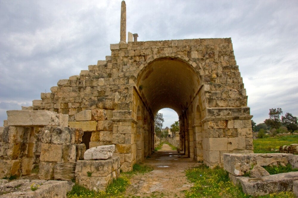 Possibly the marketplace beneath the Hippodrome - Source: UNESCO, photographer: Tim Schnarr