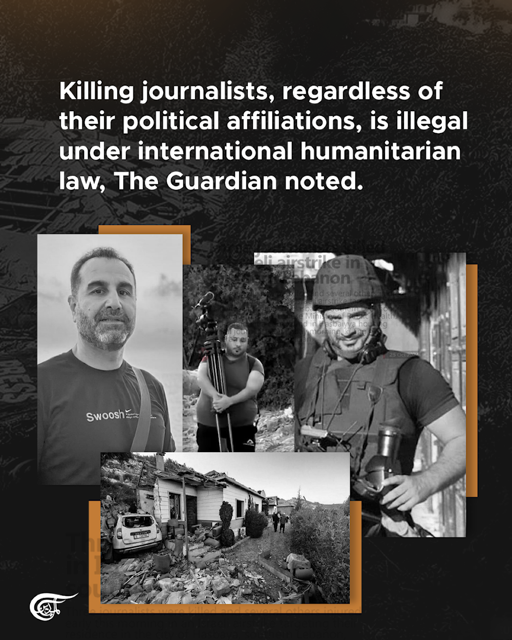 Killing of Al Mayadeen, Al Manar journalists in Israeli strike potential war crime