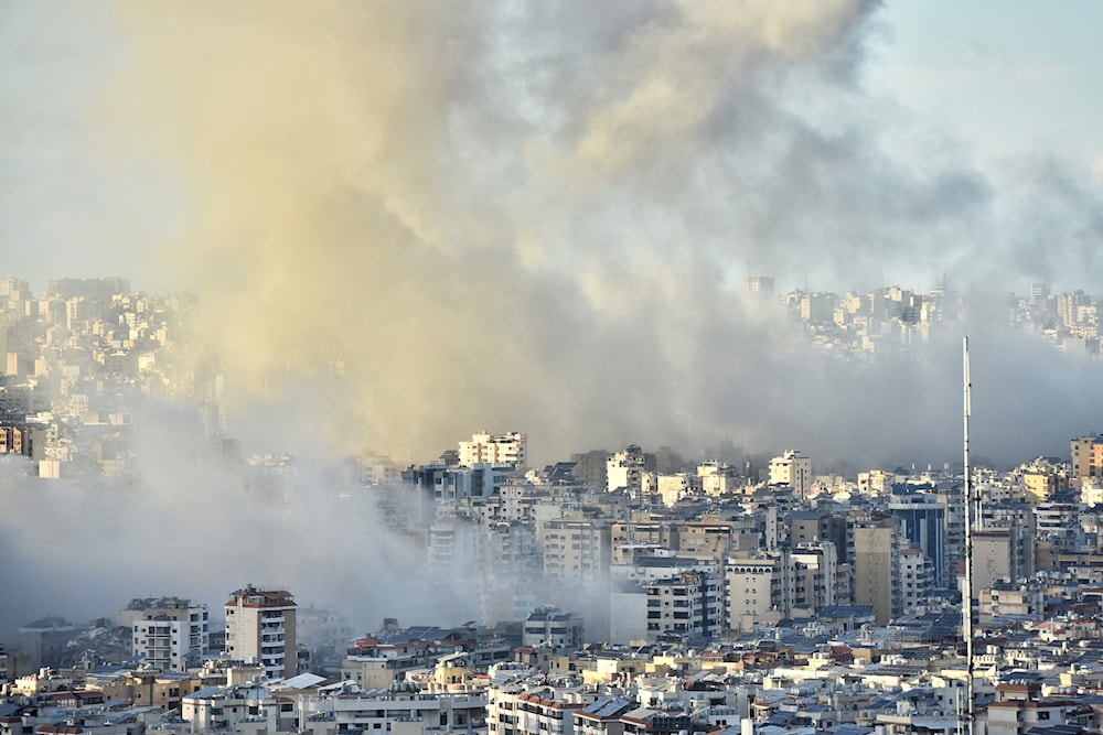 Unprecedented Israeli strikes on Beirut ahead of anticipated ceasefire