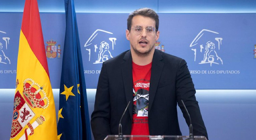 Spanish lawmaker goes on hunger strike in support of Palestine