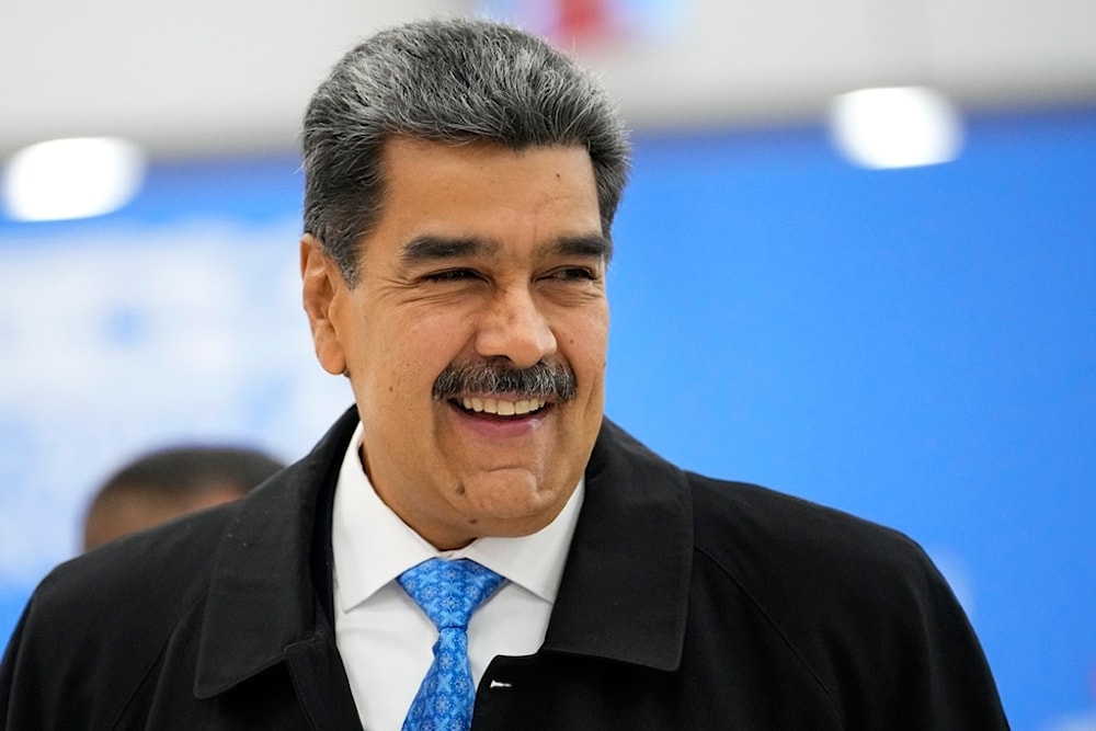 Venezuelan President Nicolas Maduro arrives at BRICS Summit in Kazan, Russia, Thursday, Oct. 24, 2024. (AP)