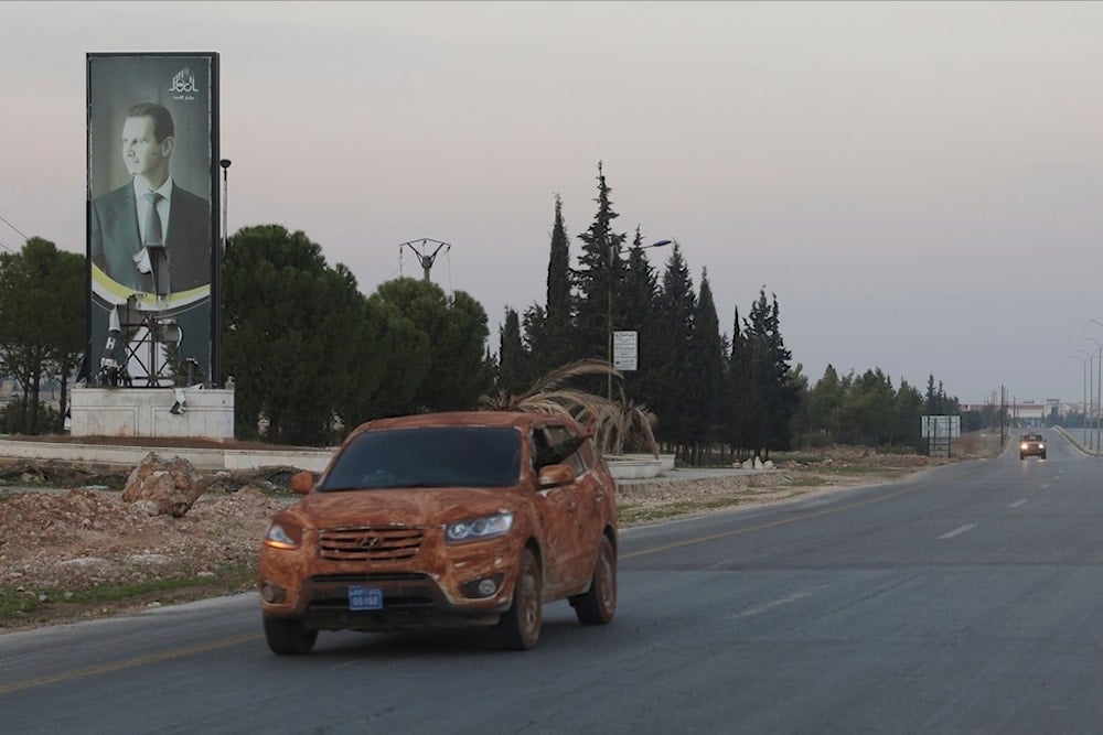 A car transits through Aleppo, Syria, Friday, Nov. 29, 2024. (AP Photo/Ghaith Alsayed)