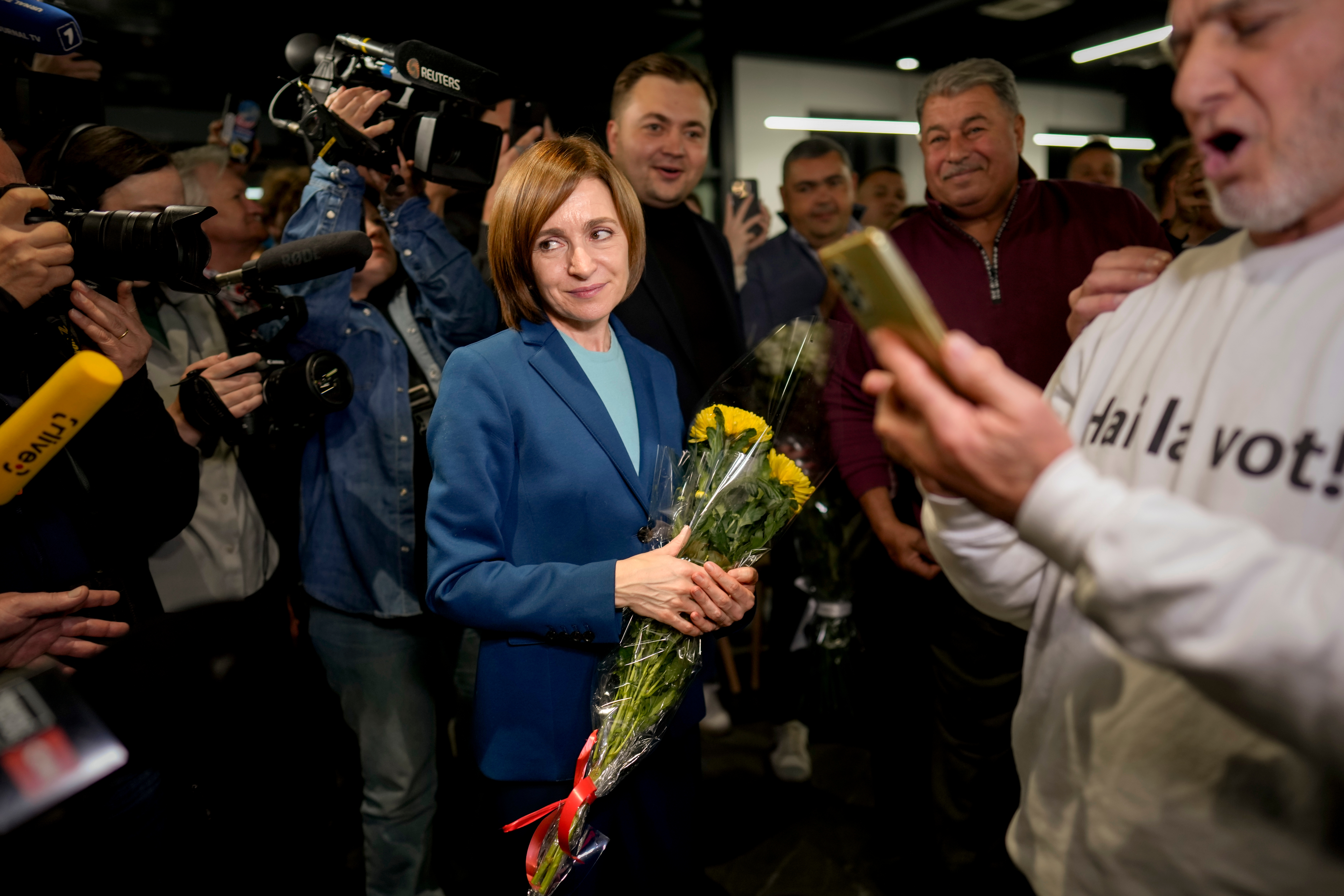 Pro-Western Maia Sandu Wins Second Term In Moldovan Election | Al ...