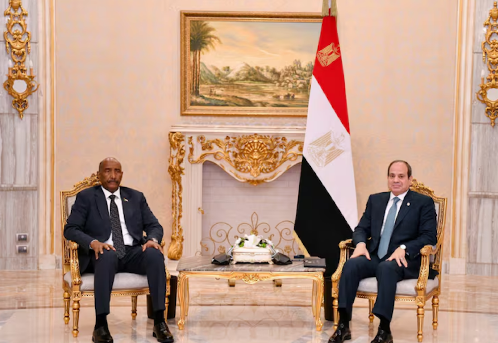 Egypt's Sisi assures Sudan army chief of 'continued support'