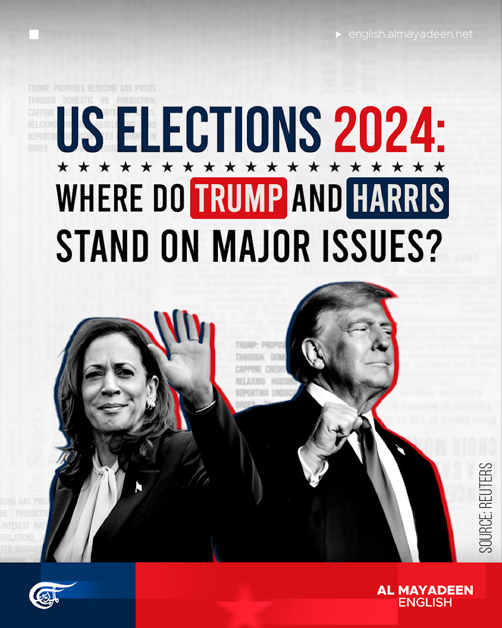 US Elections 2024: Where do Trump and Harris stand on major issues?