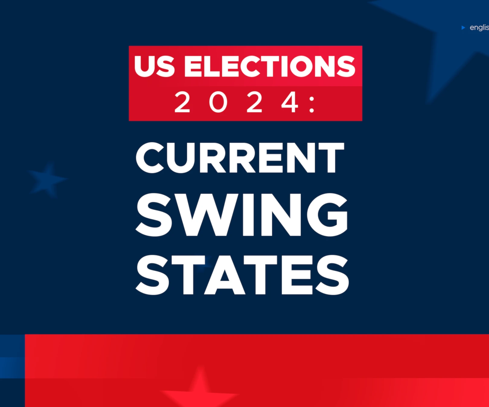 US Elections 2024: Current swing states US Elections 2024: Current swing states