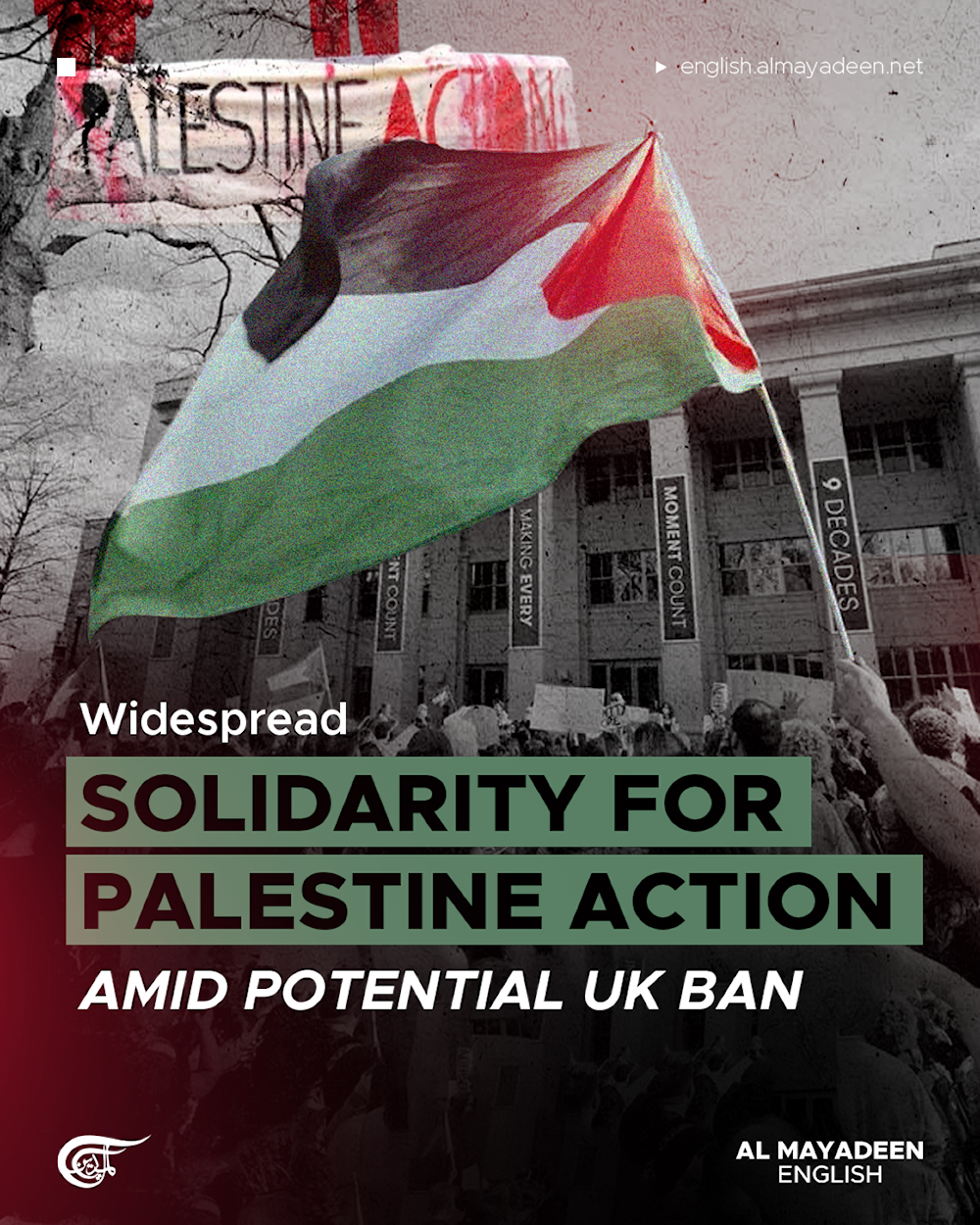 Widespread solidarity for Palestine Action amid potential UK ban