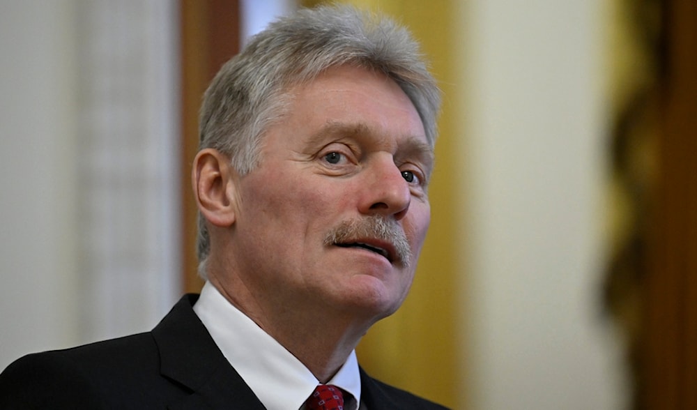 The Kremlin's spokesman Dmitry Peskov attends a meeting at Kazan Kremlin in Kazan, Russia, Tuesday, Oct. 22, 2024. (AP)