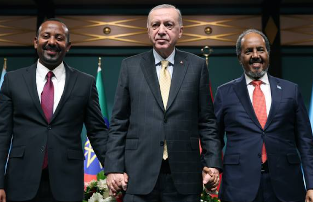 Historic reconciliation between Ethiopia and Somalia: Erdogan