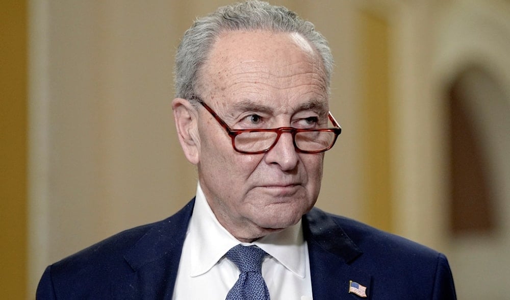 Sen. Majority Leader Chuck Schumer, D-N.Y., listens during a news conference after a policy luncheon on Capitol Hill Tuesday, Dec. 3, 2024, in Washington. (AP)