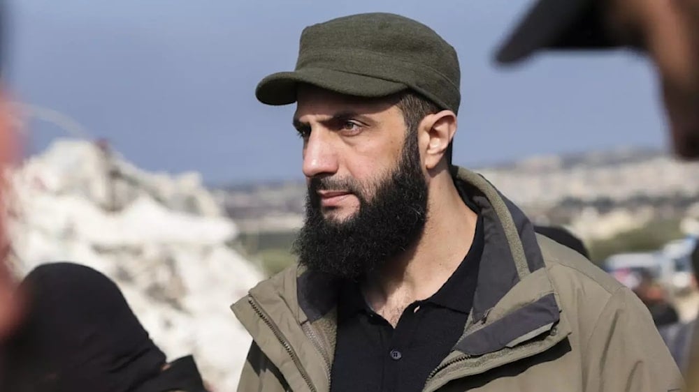 The leader of Hayat Tahrir al-Sham Ahmad al-Sharaa, formerly known as Abu Mohammed al-Jolani. (AFP)