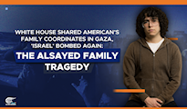 House shared American’s family coordinates in Gaza, 'Israel' bombed again