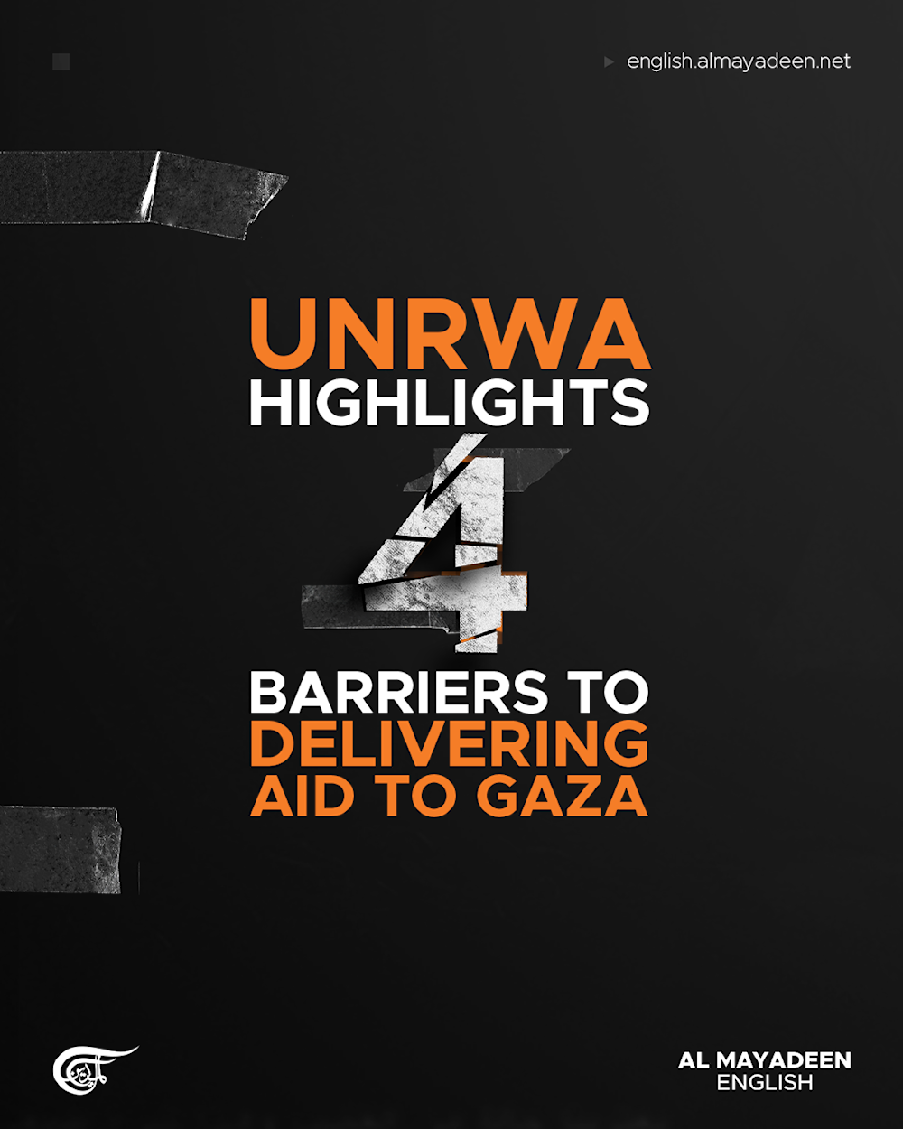 UNRWA highlights 4 barriers to delivering aid to Gaza