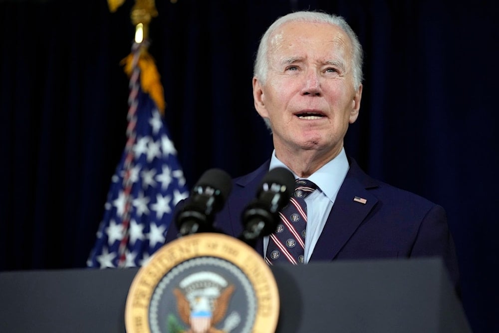 President Joe Biden speaks about the death of former President Jimmy Carter Sunday, Dec. 29, 2024, at the Company House Hotel in Christiansted, St. Croix, U.S. Virgin Islands. (AP)