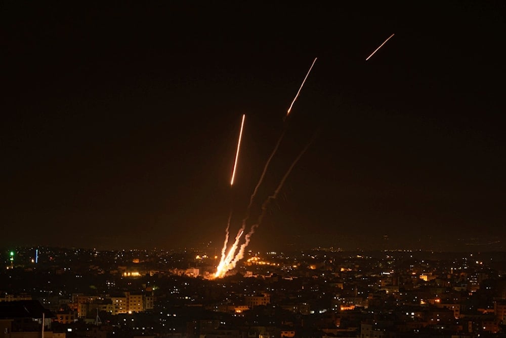 Al-Qassam fires rockets from Gaza at turn of the year