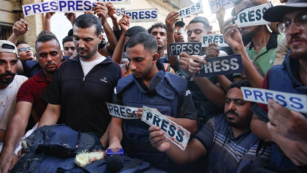 Palestinian journalists