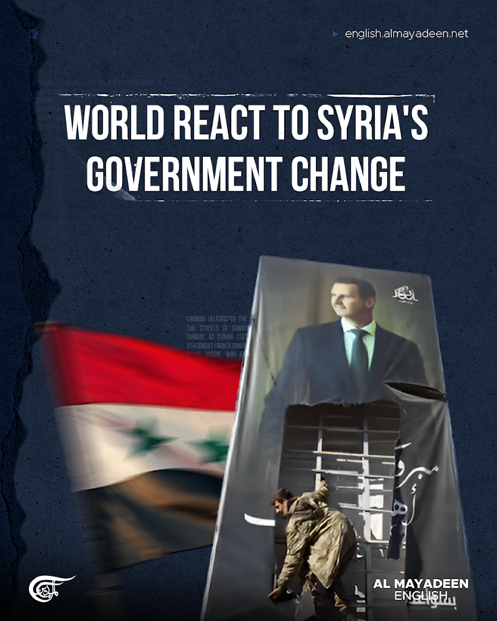 World reacts to Syria's government change