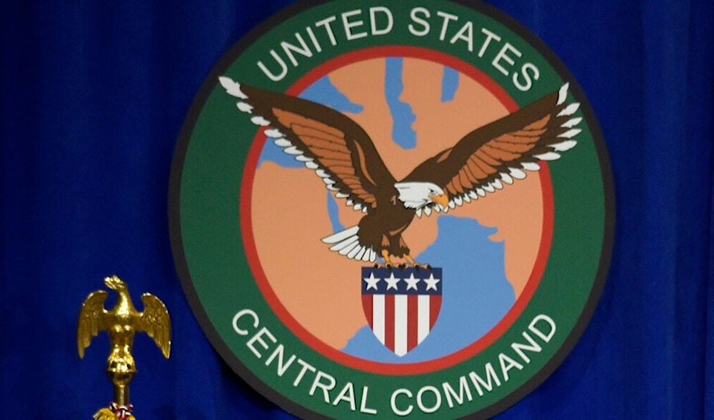 The seal for the U.S. Central Command is displayed on Feb. 6, 2017, at MacDill Air Force Base in Tampa, Fla., United Stated of America. (AP)