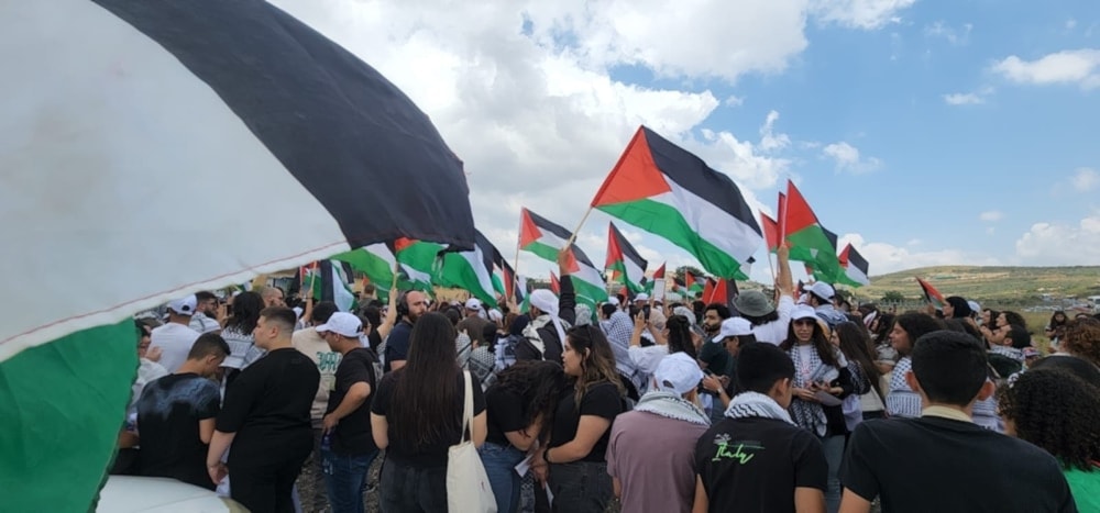 Hundreds join the March of Return in Upper al-Jalil, Palestine | Al ...