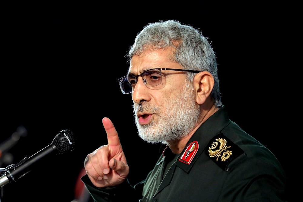 IRGC Quds Force commander warns France, Germany, UK