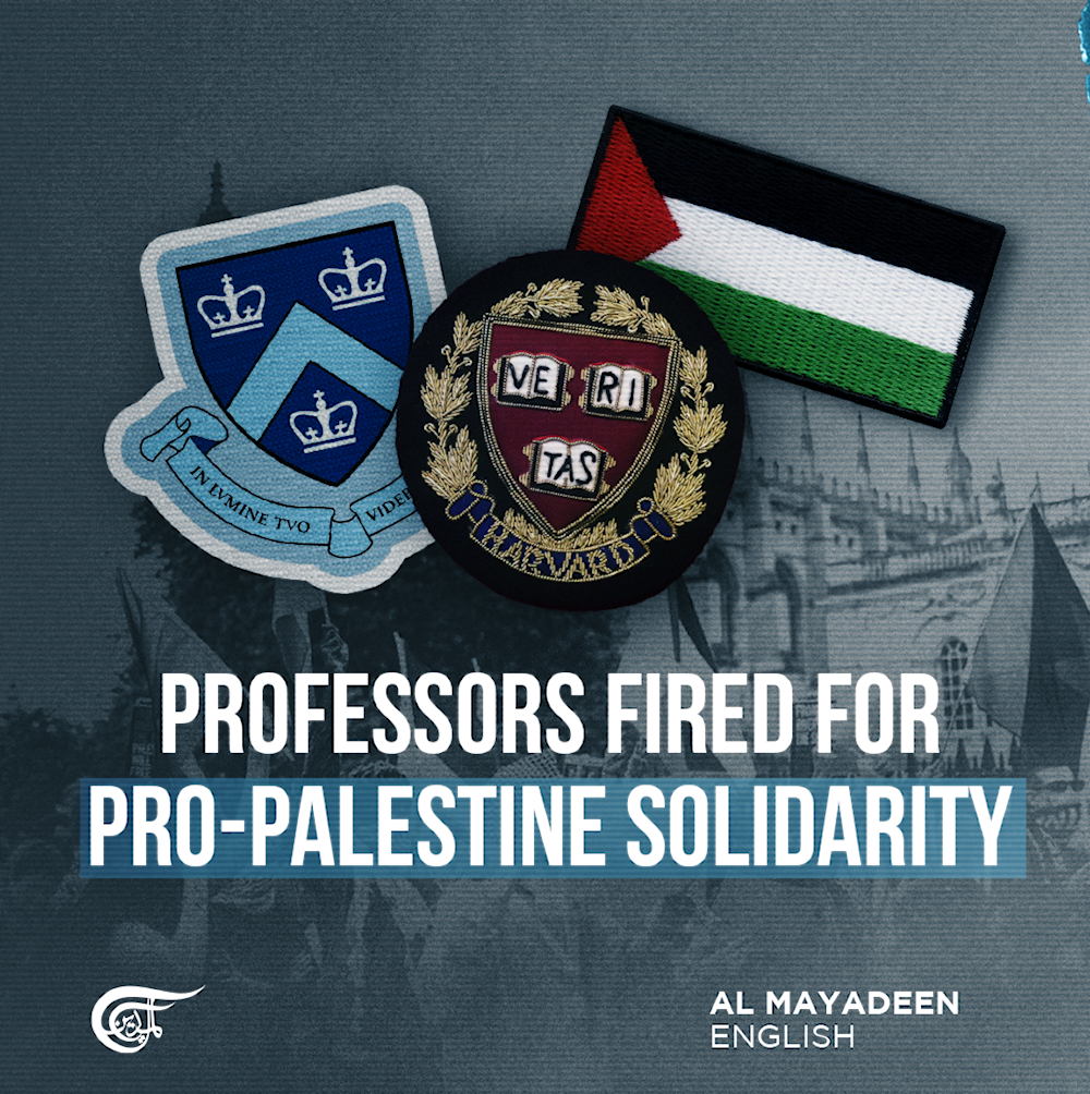 Professors fired for pro-Palestine solidarity