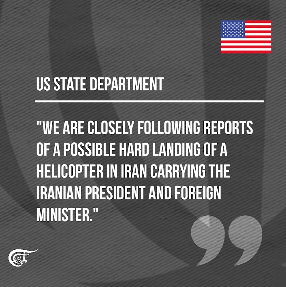 Worldwide reactions to Iranian President's helicopter incident