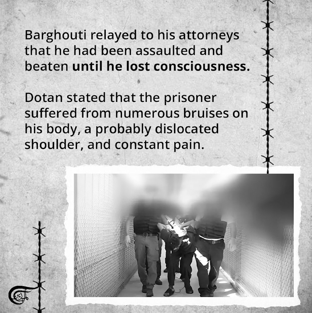 This is how Israel is torturing Palestinian prisoner Marwan Barghouti