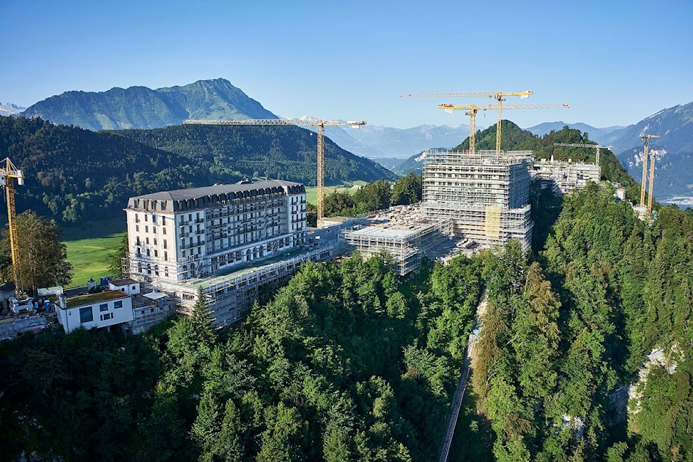 Bürgenstock Resort Lake Lucerne where the Summit is due to take place. (Wikimedia)