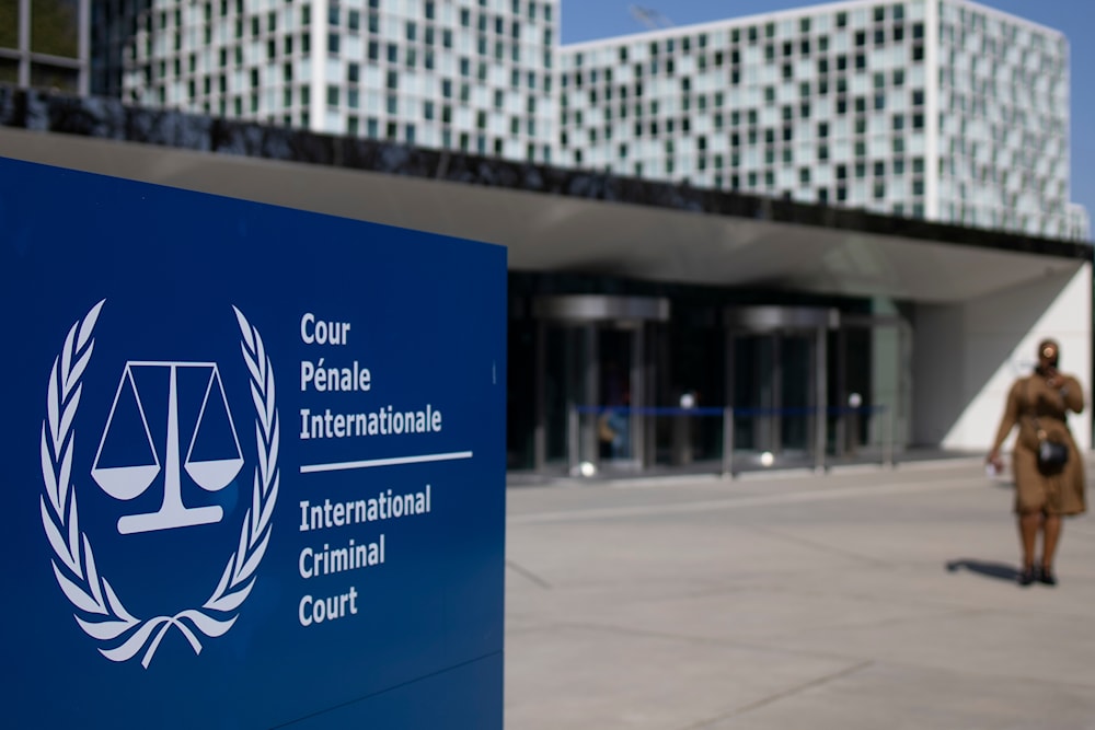 A view of the exterior view of the International Criminal Court in The Hague, Netherlands, on March 31, 2021. (AP)
