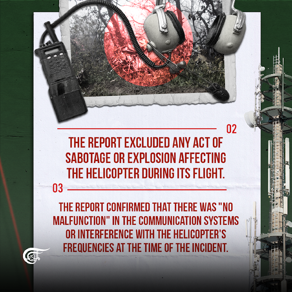 Second Iranian report into Raisi helicopter crash released