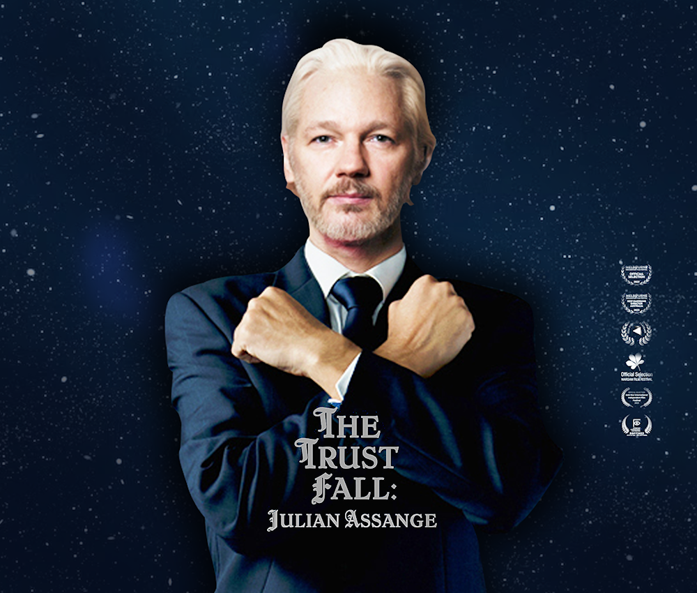The Trust Fall: Julian Assange - Kym Staton’s brave intake on a brave