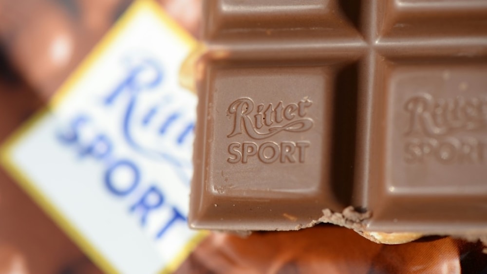 A photo of the Ritter Sport chocolate in an undated image (AFP)