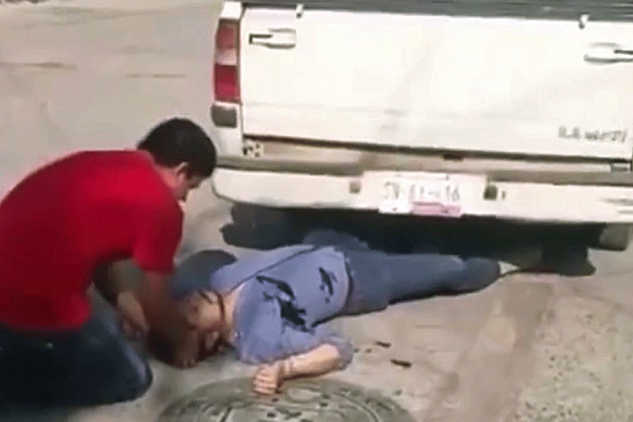 Mexican candidate Jorge Huerta Cabrera, lay dead on the street after being fatally shot in Puebla, Mexico, June 1, 2024 (Screengrab)