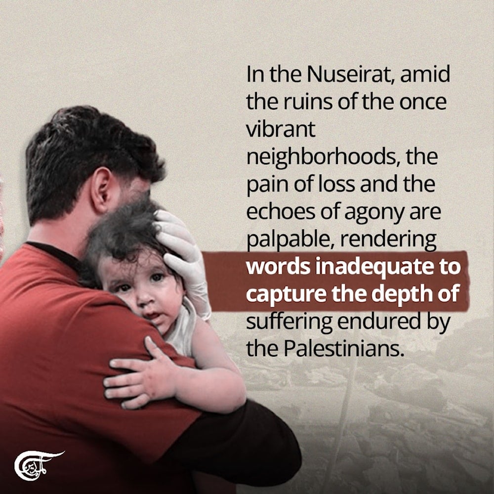 Never Forget: Haunting scenes from Nuseirat Massacre