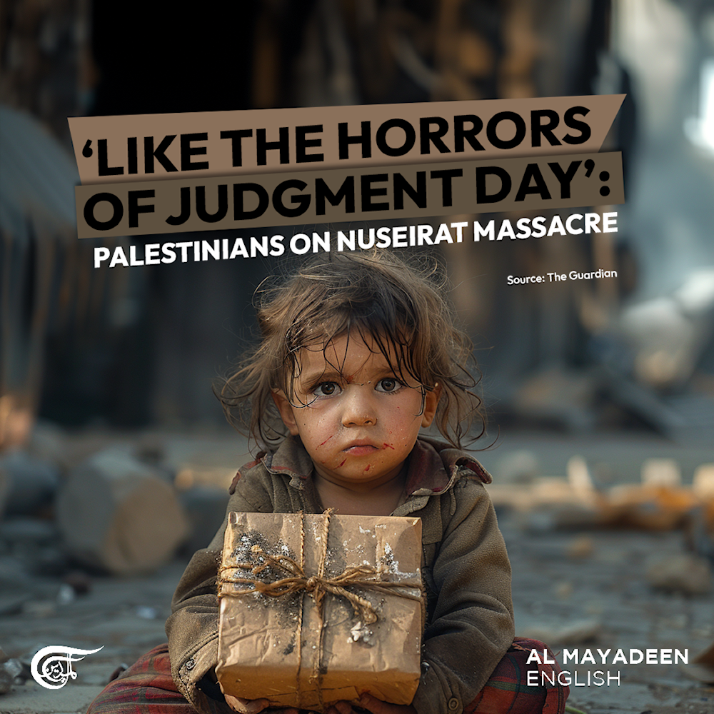 ‘Like the horrors of judgment day’: Palestinians on Nuseirat massacre