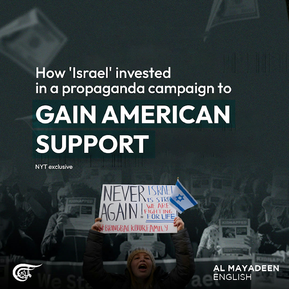 How 'Israel' invested in a propaganda campaign to gain American support  