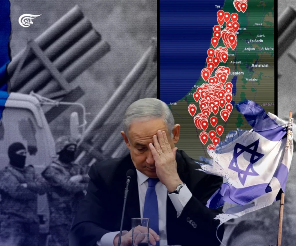 When it comes to how Hezbollah, the Axis of Resistance, and Iran would respond to such an escalation by "Israel", thousands of missiles would be launched daily by the entire Axis of Resistance. (Al Mayadeen English; Illustrated by Batoul Chamas)