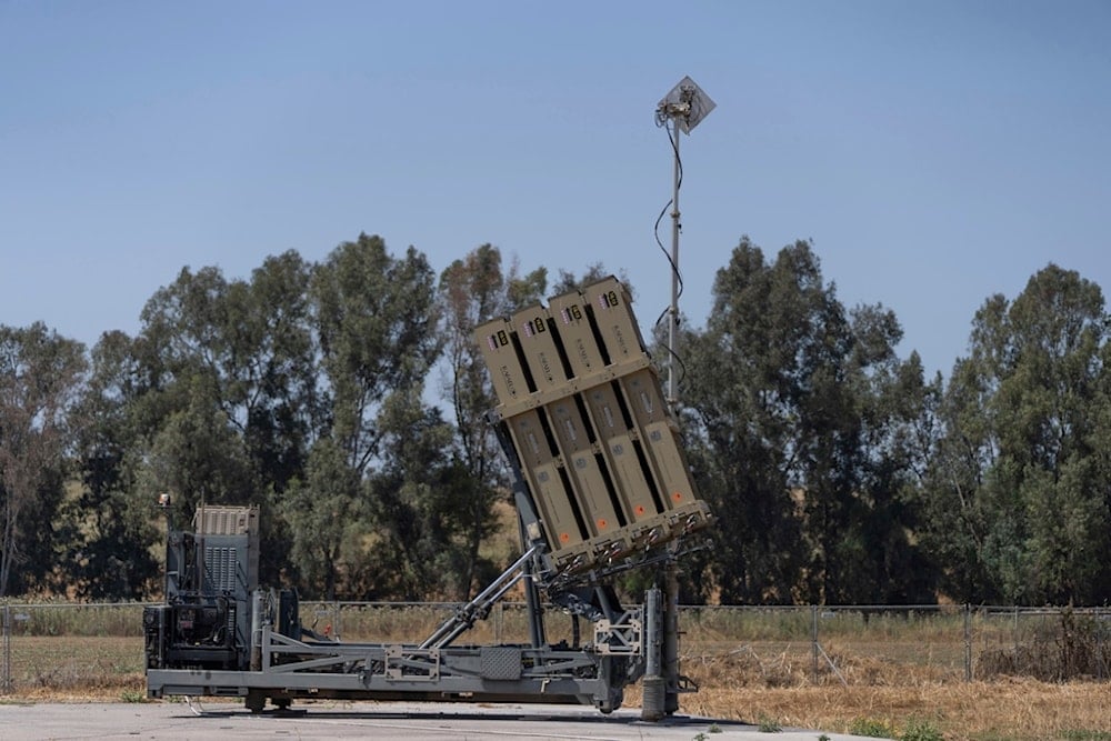 'Israel's' Iron Dome anti-missile system stand in place in 