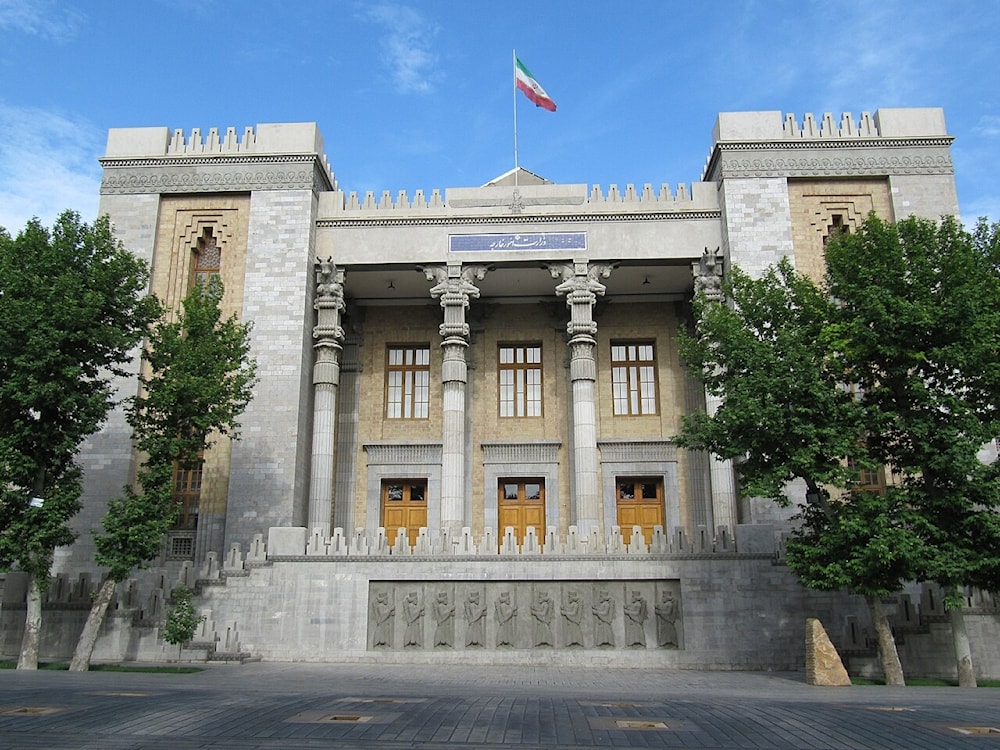 Illustrative:  A view of Iran's Foreign Ministry building in the capital Tehran (Creative Commons)