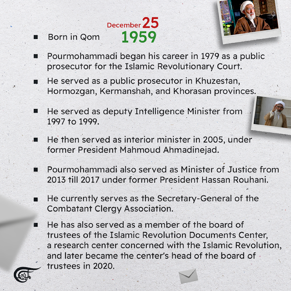 Iran’s Presidential candidate: Mostafa Pourmohammadi; Who is he?