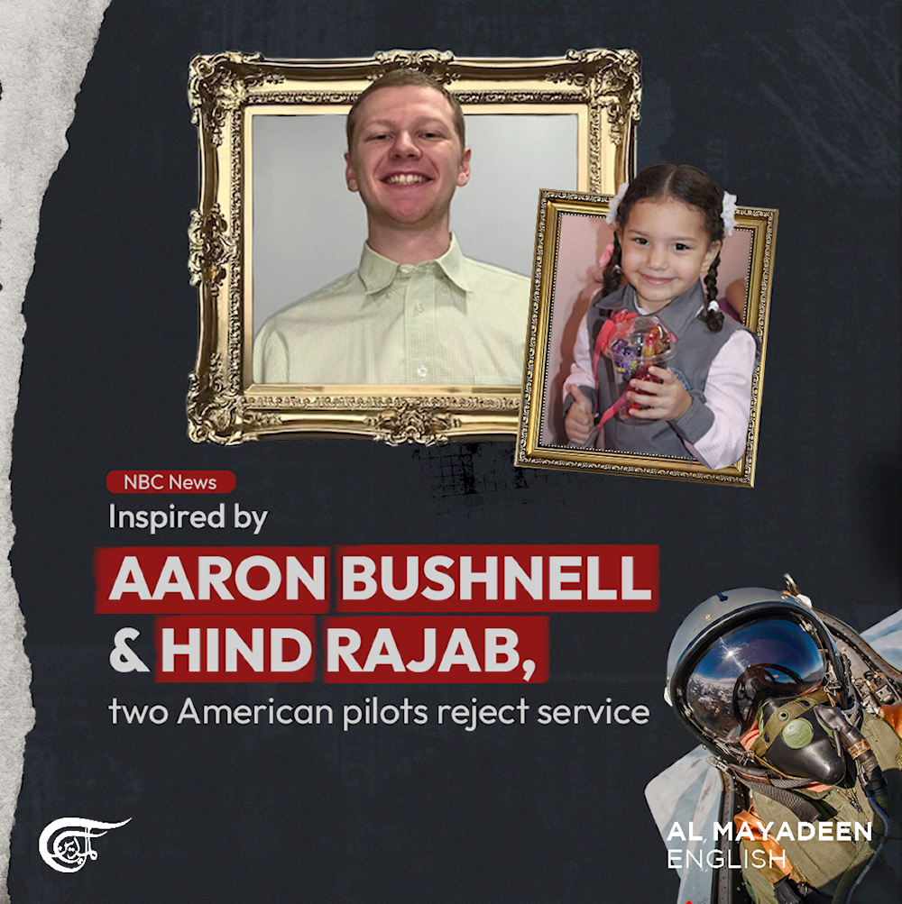 Inspired by Aaron Bushnell & Hind Rajab, two American pilots reject service