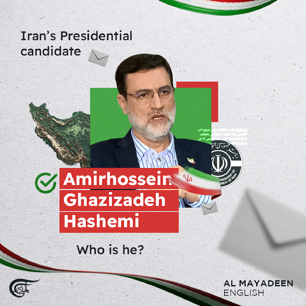 Who is Iran’s Presidential candidate Amirhossein Ghazizadeh Hashemi?