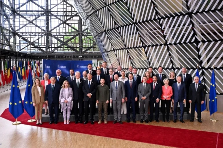 European leaders met at their headquarters in Brussels (AFP)