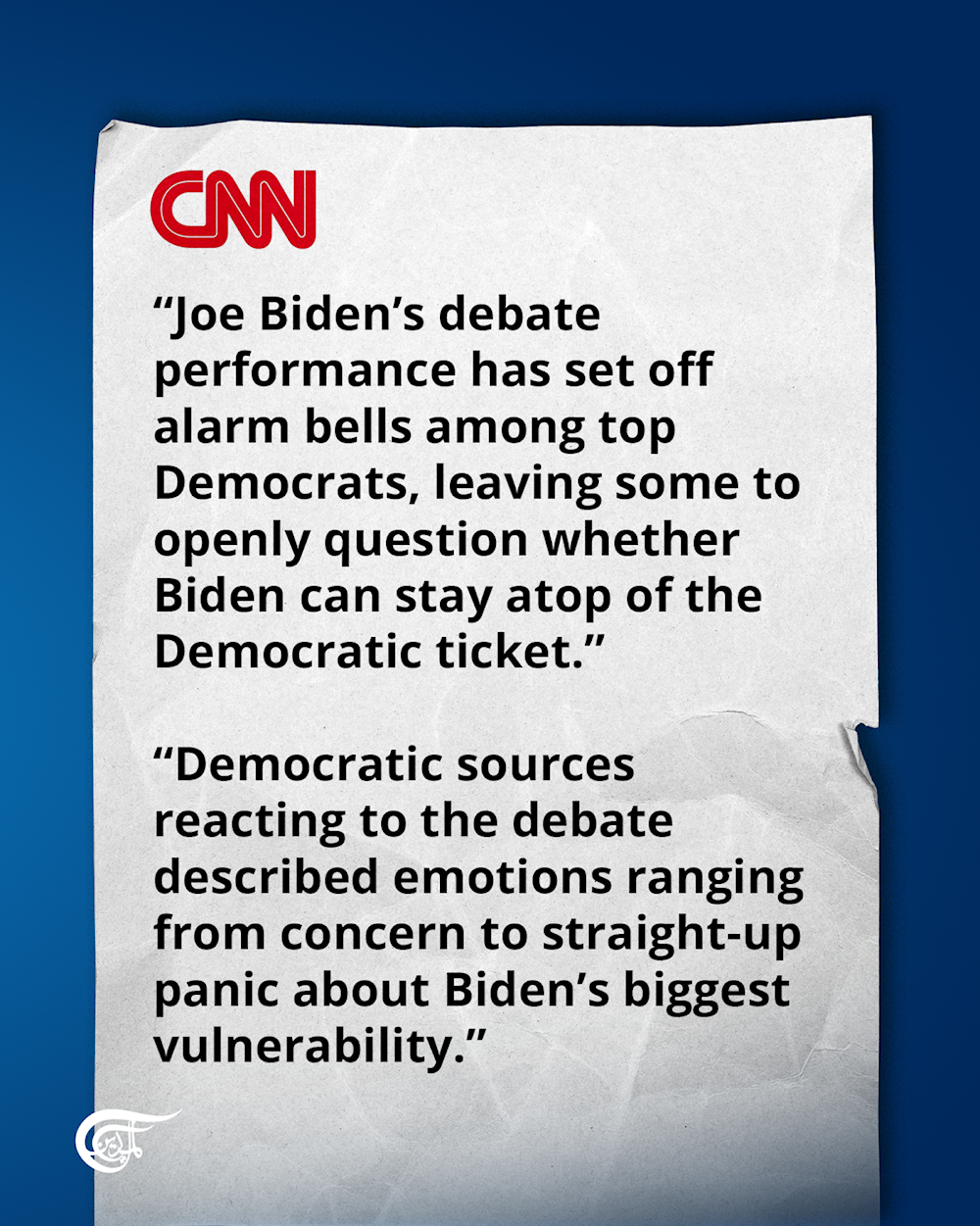 A 'disastrous' debate: US media reacts to Biden V. Trump debate