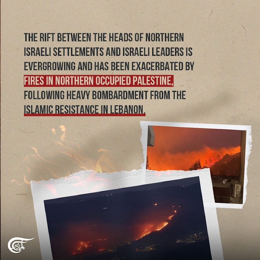 Fires in northern Israeli settlements enflame rift between Israeli officials, settlement chiefs